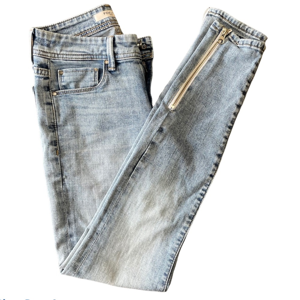 Fidelity Denim Pants Zip Ankle